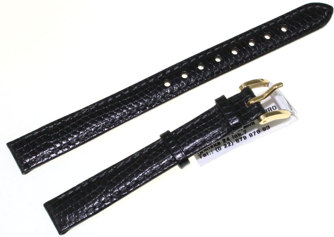 Hirsch Skórzany wodoodporny pasek do zegarka 11 mm HIRSCH Rainbow 12302650-1-11