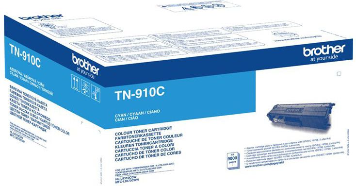 Toner Brother TN-910 Cyan Oryginał (TN910C)