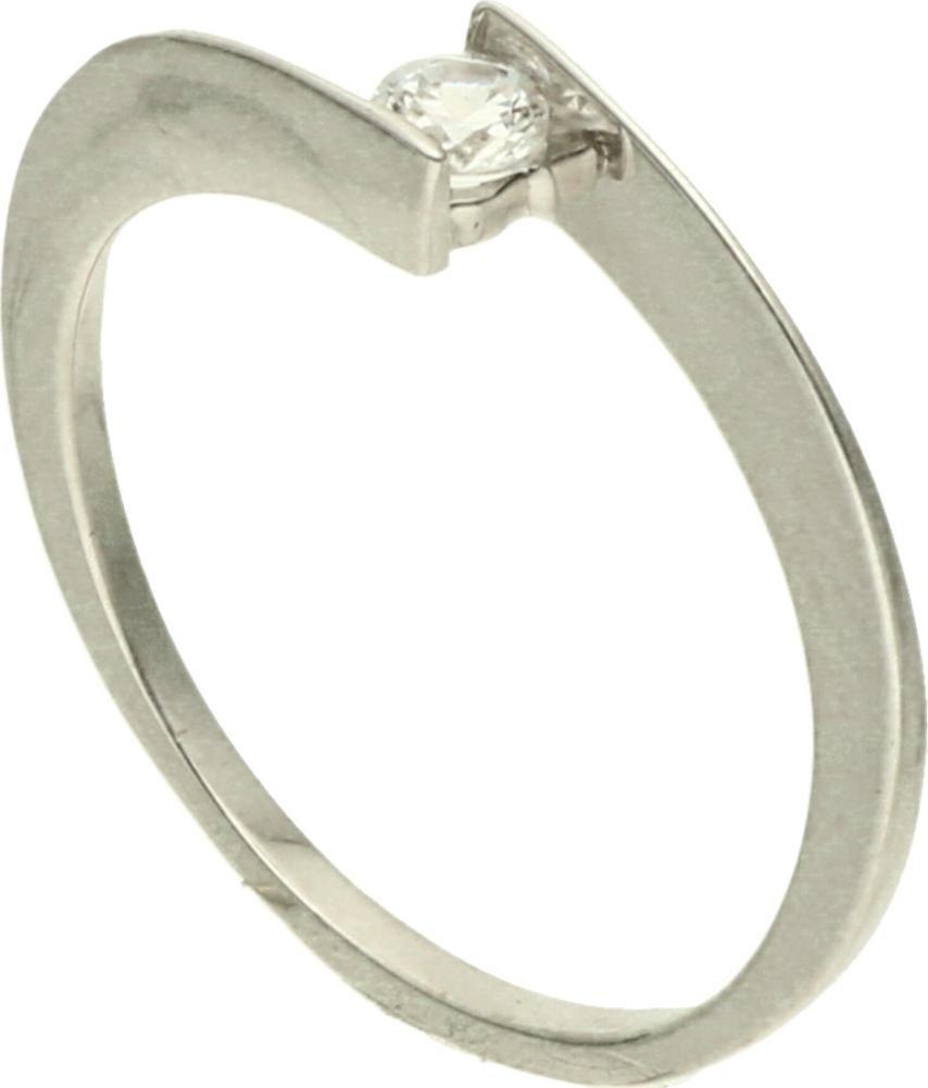 Rosanto Pierścionek z białego złota z cyrkonią roz. 12 585 14k