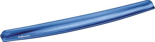 Fellowes Crystal Gel Keyboard-Wrist Rest , blue - 9113709