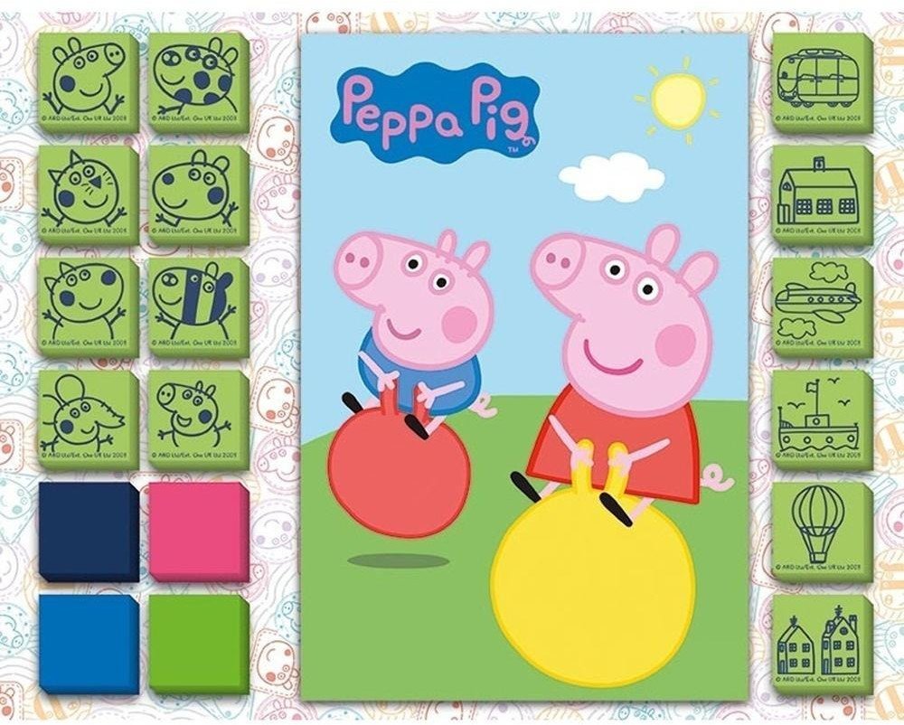 Stemple Świnka Peppa