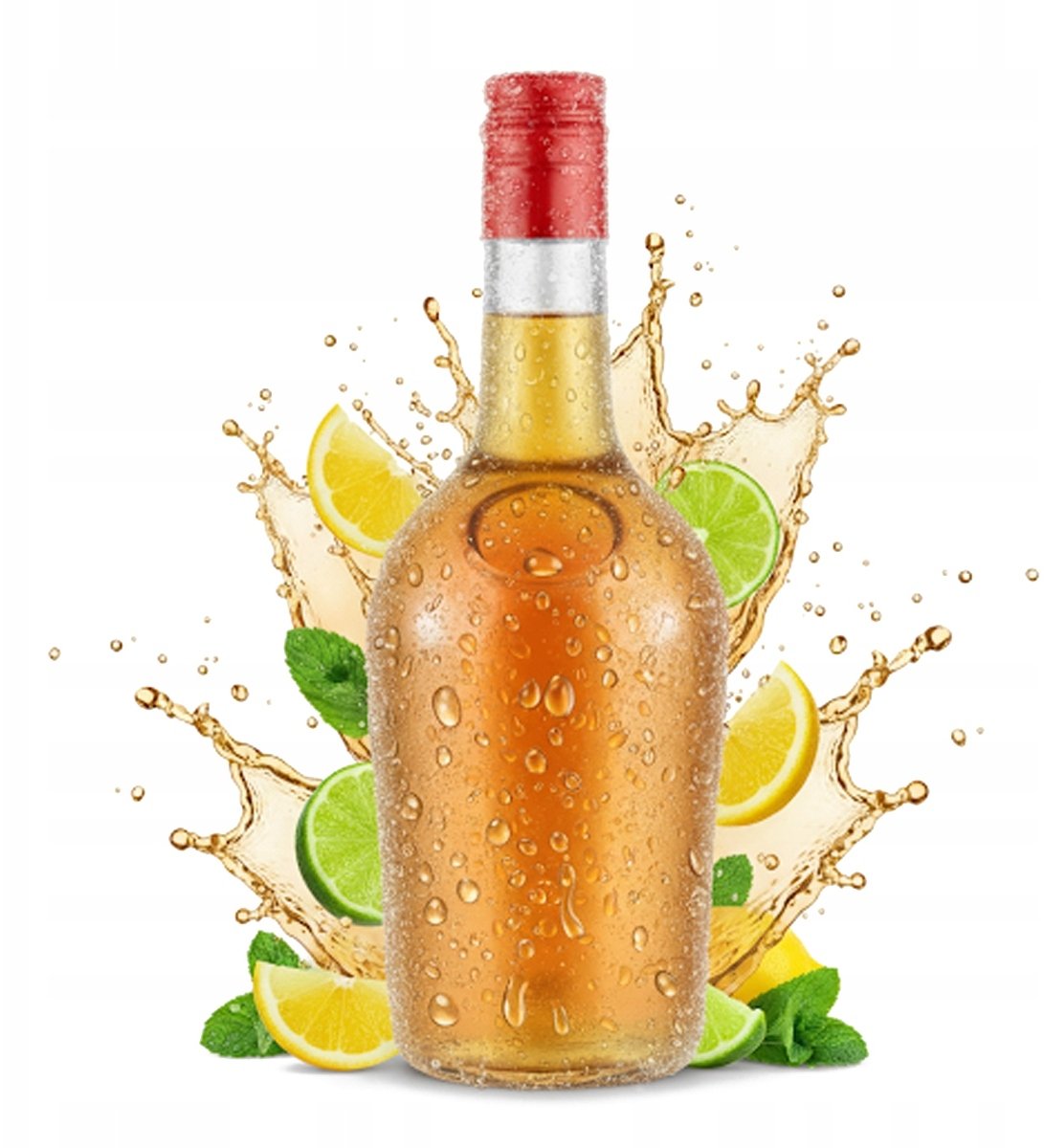 Butelka Szklana GLORIA 500ml Na Nalewki Butelki Grube Szkło + ZAKRĘTKA 0,5l