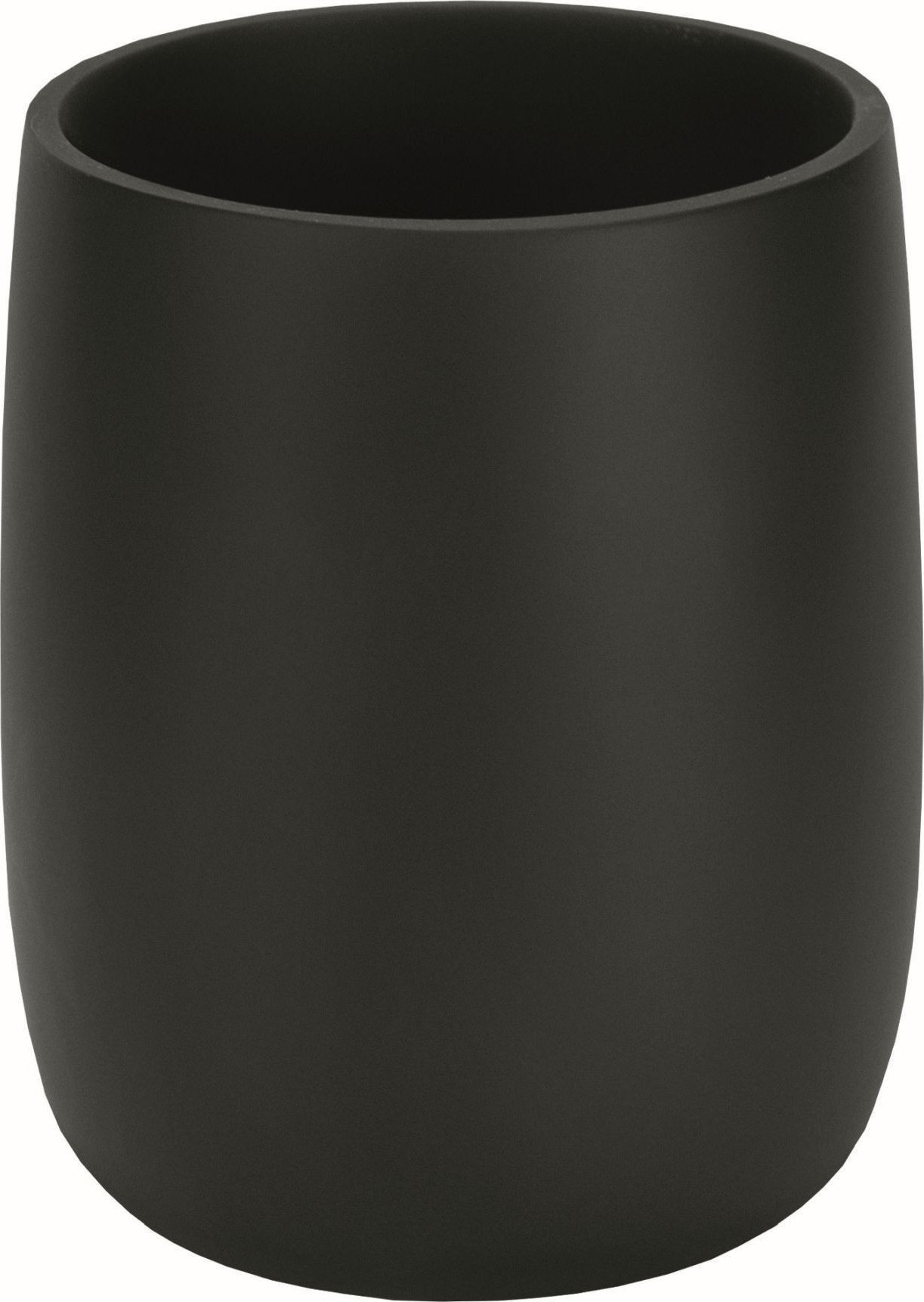 Kleine Wolke Kleine Wolke Bonny Kubek łazienkowy czarny mat, kompozyt