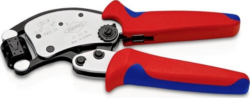 Knipex KNIPEX Twistor T Self-adjusting Crimping Pliers for ferrules