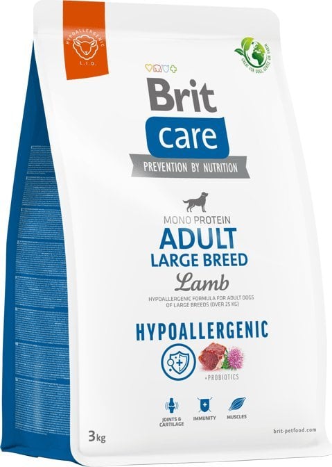Brit Sucha karma dla psa Hypoallergenic Adult Large Breed Lamb 3 kg