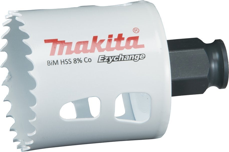 Makita MAKITA OTWORNICA BIM HSS-Co 8% 48mm EZYCHANGE METAL, STAL, ALU, DREWNO, PVC