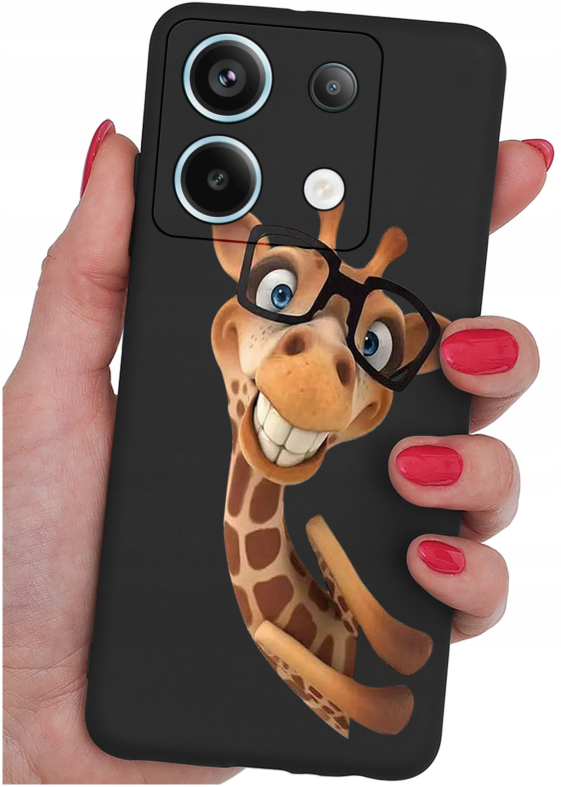 ETUI do Xiaomi Redmi Note 13 Pro 5G WZORY |SILIKONOWE MATT CASE +SZKŁO 9H