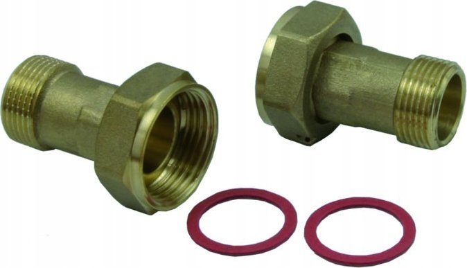 Goshe Komplet śrubunków do wodomierza 1/2