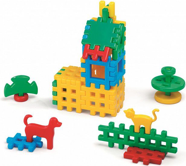 Marioinex wafle Mały domek 31 elementów