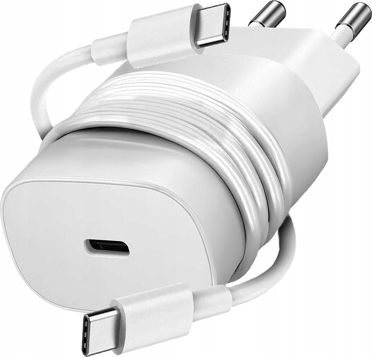 Ładowarka Hello Case Ładowarka Do Samsung 25W (Szybka, Oryginalna, USB C) Kabel USB C do USB-C