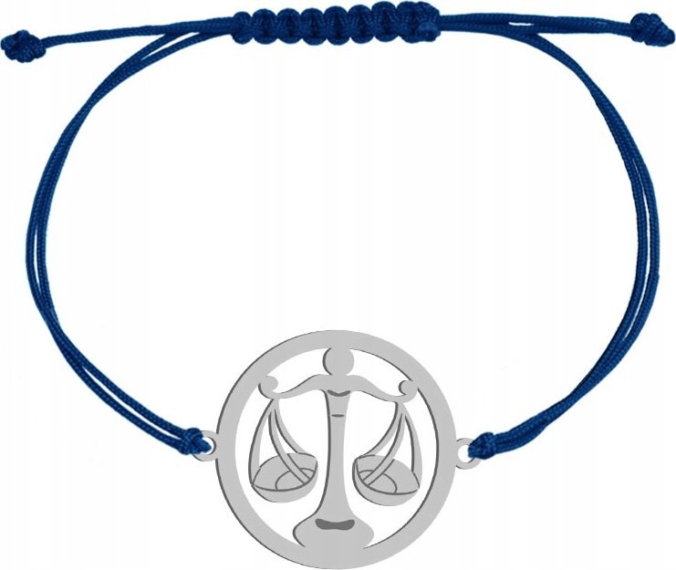 Radziszewska Jewellery Srebrna Bransoletka Znak Zodiaku WAGA GRAWER