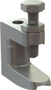 Zacisk nośny żeliwny z otworem przelotowym 11 mm