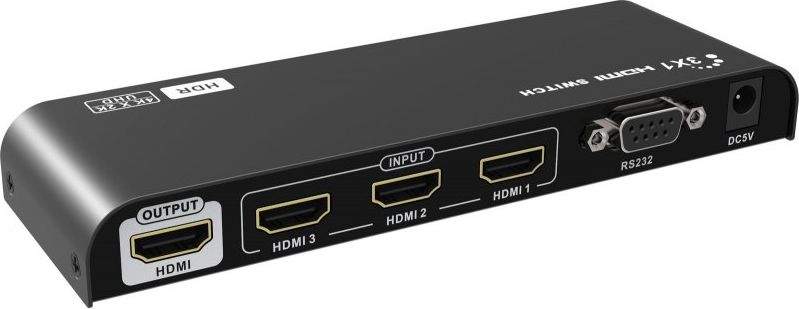Techly Techly HDMI2.0 Switch 3 Port, HDR 4K2K 60Mhz