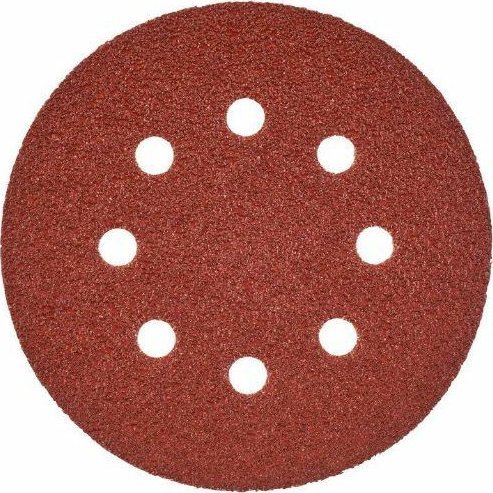 Milwaukee MILWAUKEE ABRASIVE DISC 125mm GR 40 25pcs. VELCRO 8 HOLES