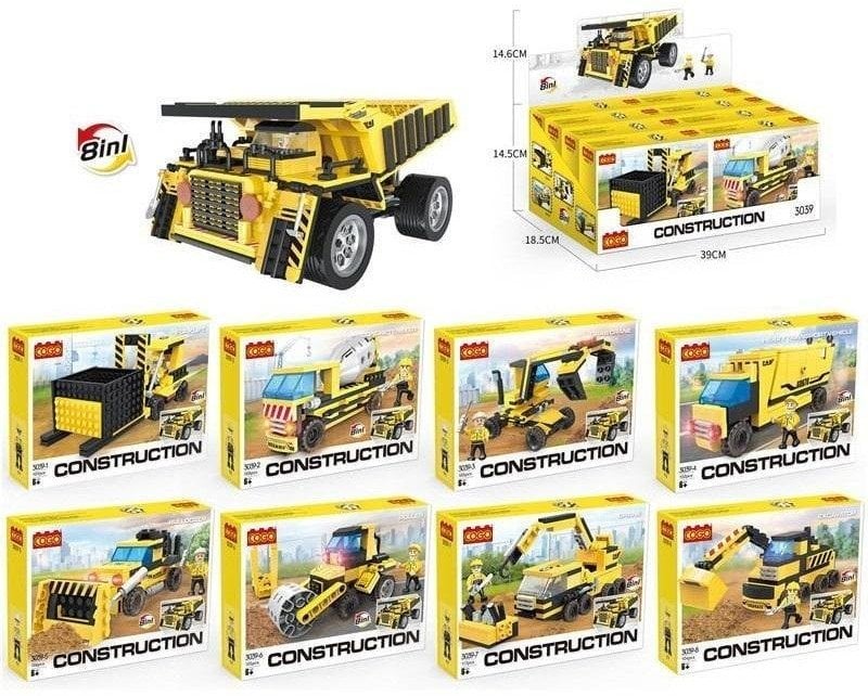 Klocki budowlane mix