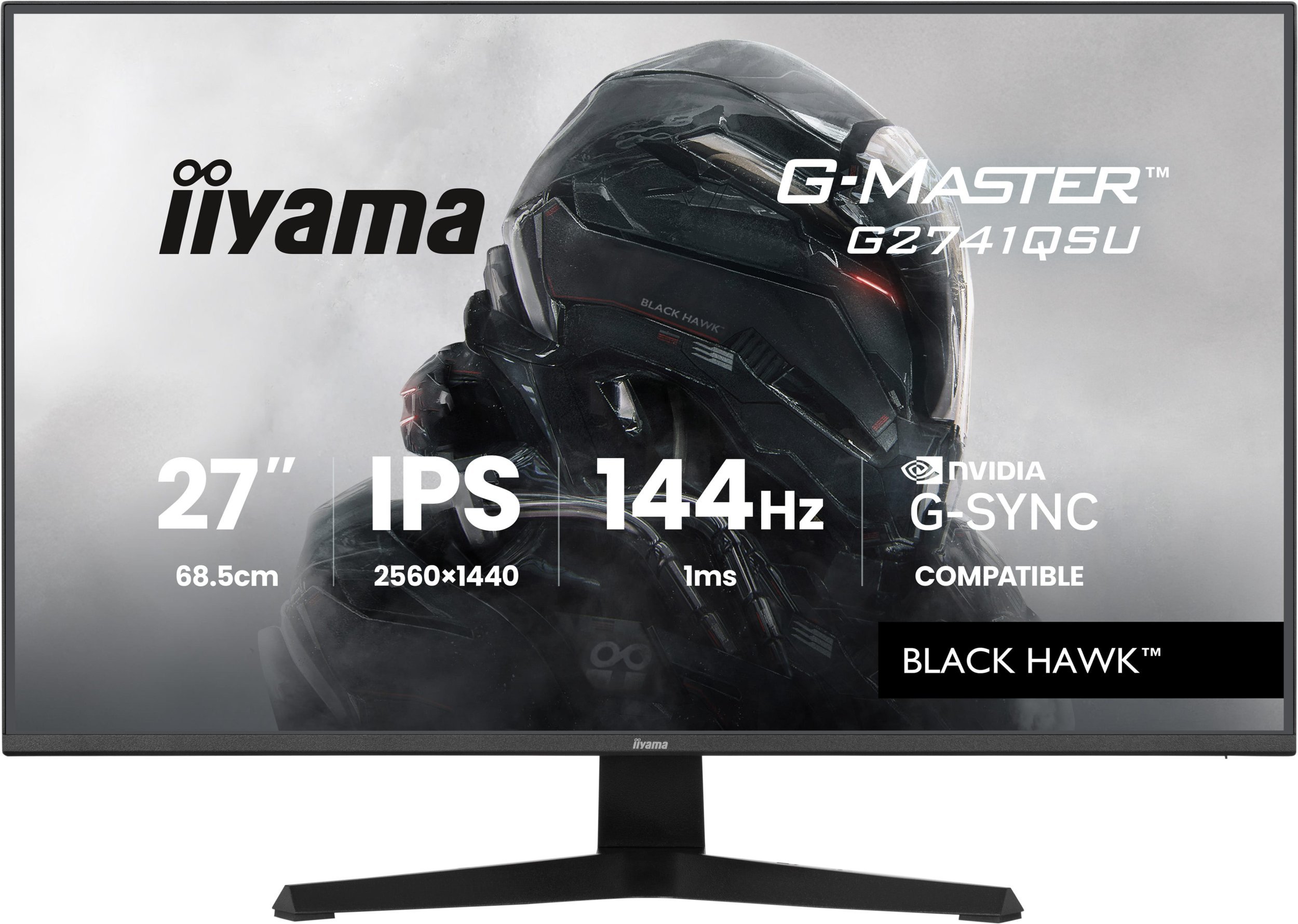 Monitor iiyama G-Master G2741QSU-B1 Black Hawk