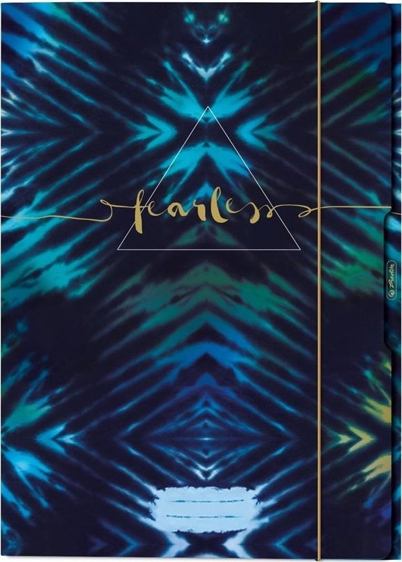 Herlitz Herlitz New Batik Fearless Niebieski, Granatowy (marynarski) A3