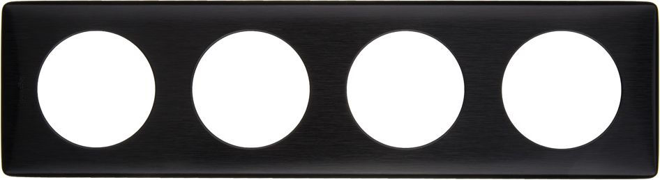 Legrand Ramka poczwórna Celiane węgiel (068984)