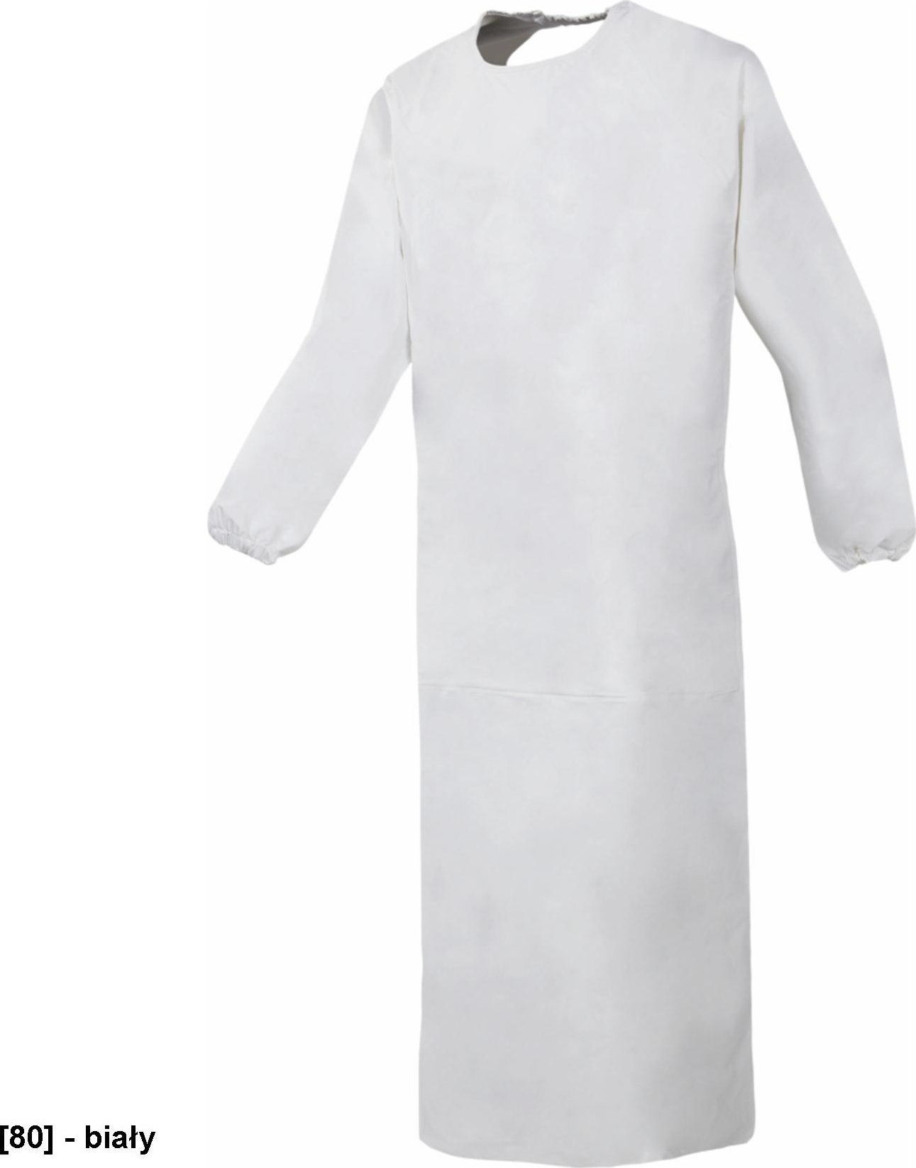 CERVA BOULOGNE - fartuch z długim rękawem - biały S