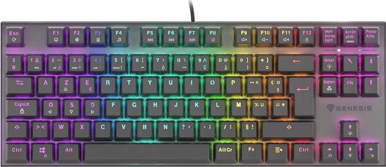 Klawiatura Genesis Thor 300 TKL RGB Outemu Red (NKG-1856)