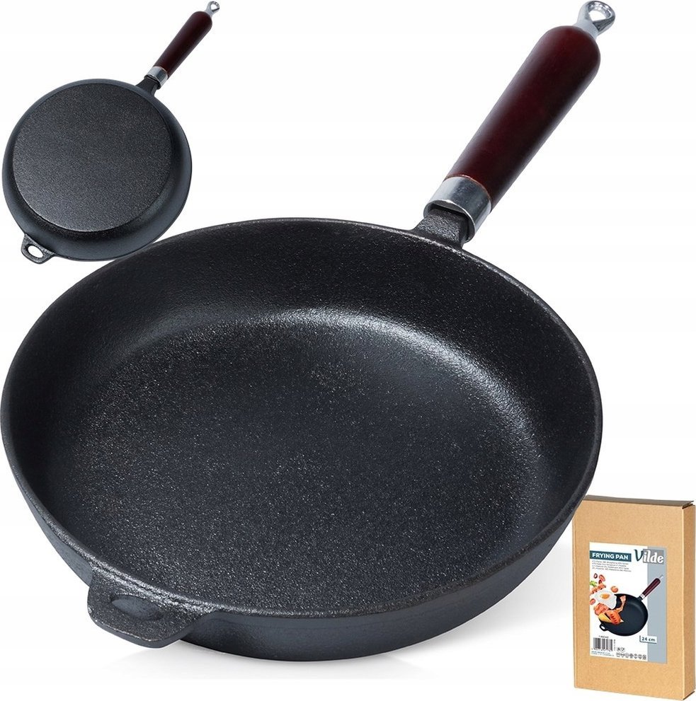 Patelnia Vilde Patelnia żeliwna CAST LINE 24 cm