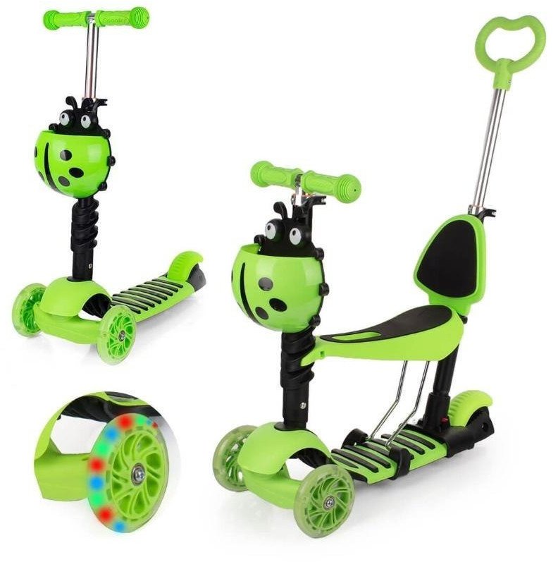 Hulajnoga dla dziecka z siodełkiem balansowa led