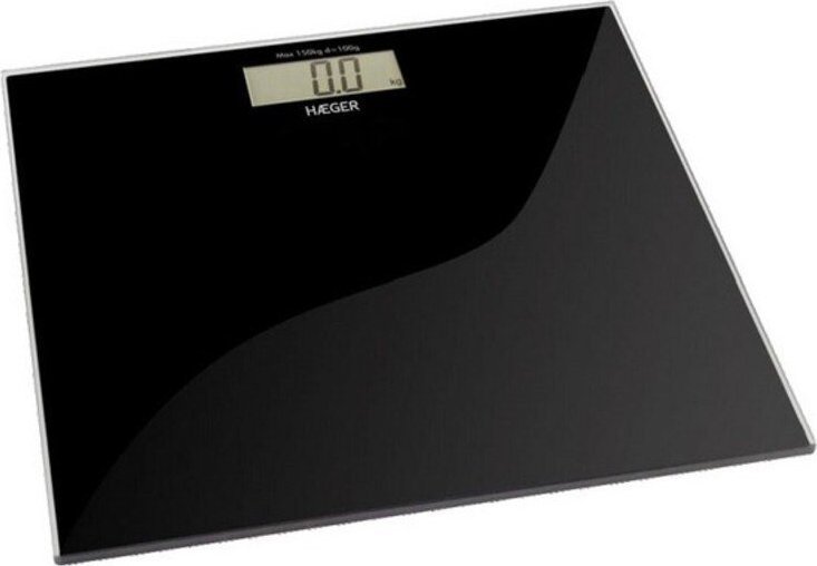 Waga kuchenna Haeger Cyfrowa Waga Łazienkowa Haeger Dark 180 kg