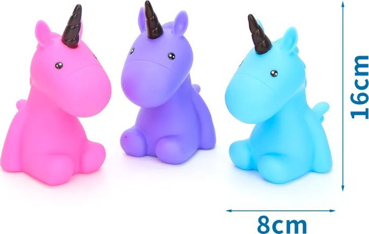 Nobleza Piszcząca winylowa zabawka w kształcie jednorożca dla psa Piszcząca winylowa zabawka w kształcie jednorożca dla psa