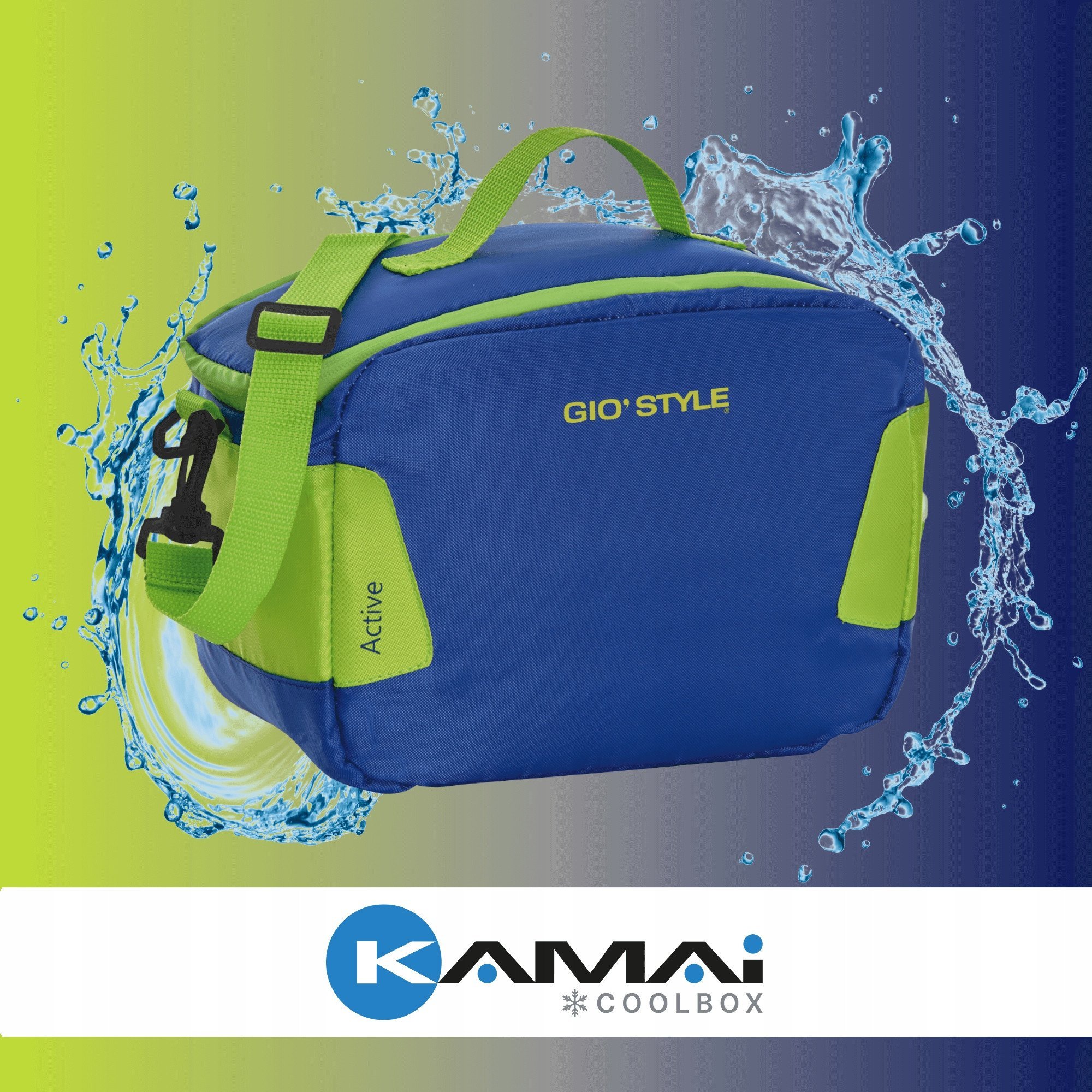 Thermal lunch bag Active Lunch Bag blue-green 8000303309192