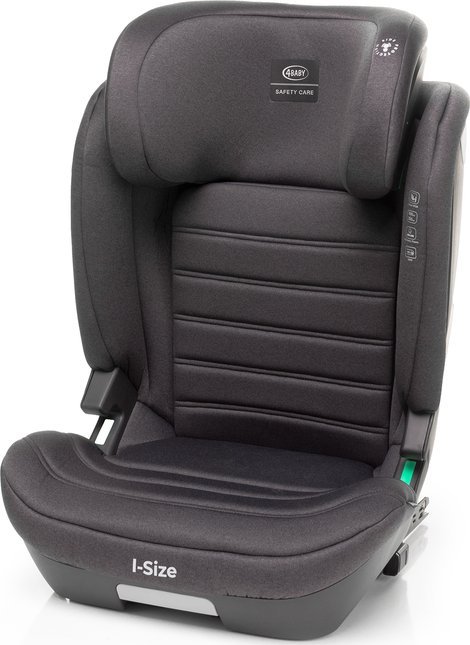 4 BABY Fotelik APP-FIX XXIV 100-150 cm Graphit I-Size