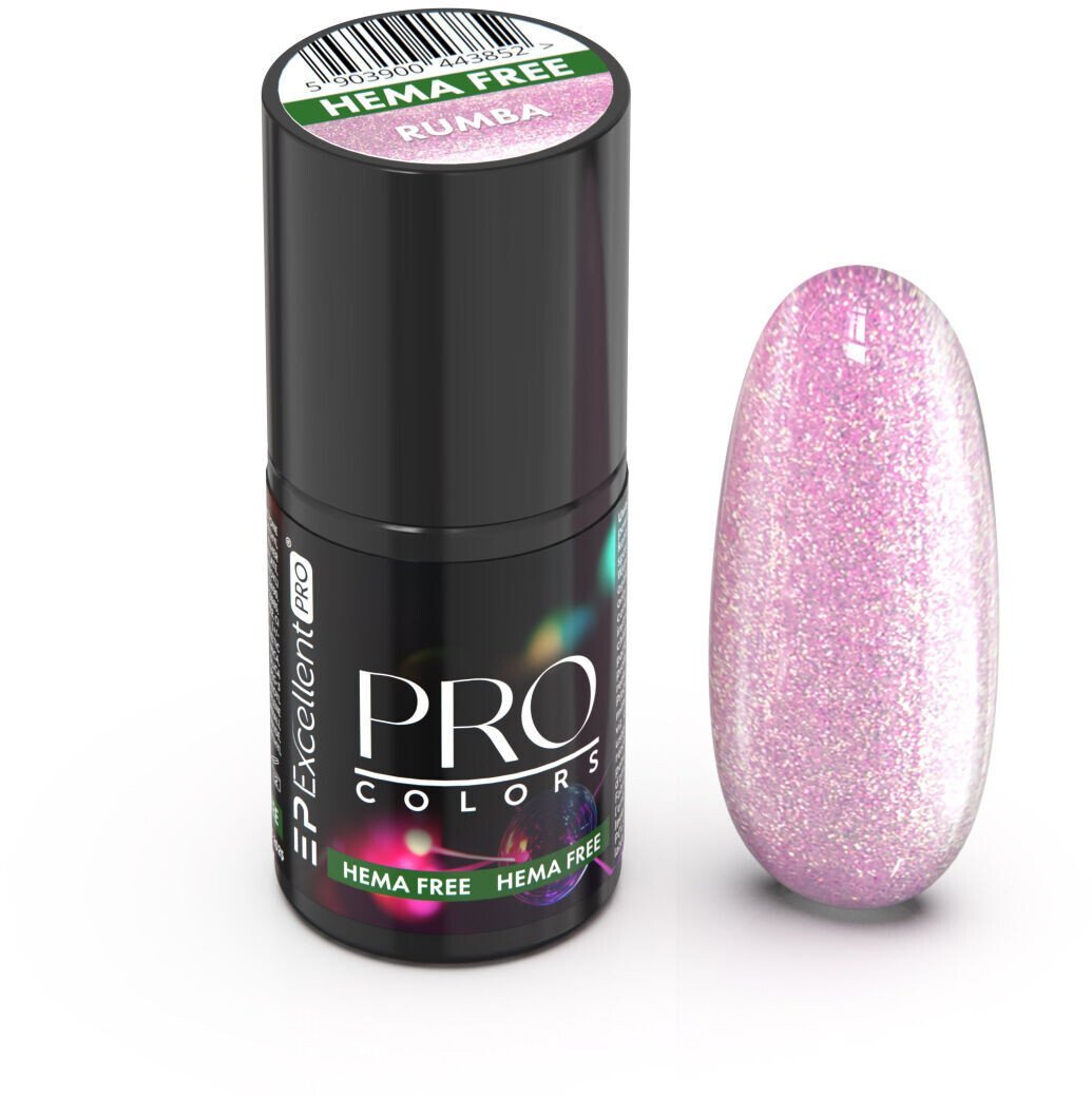 Excellent PRO Pro Colors Hema Free lakier hybrydowy 74 Rumba 7g