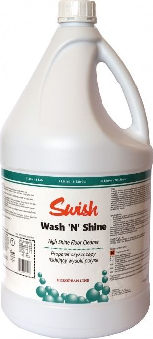 Swish Swish Wash'n'Shine - Płyn do mycia i nabłyszczania posadzek - 5 l