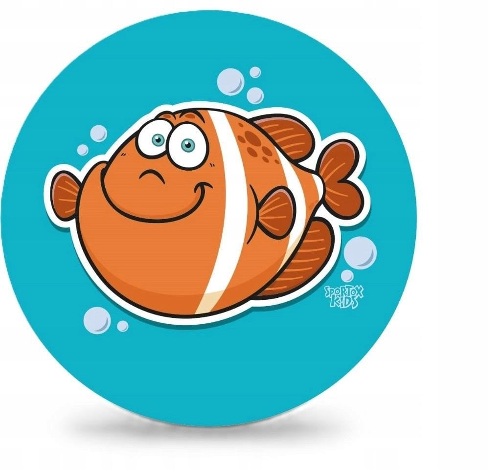 Piłka PVC 230mm Rybka Sportox Kids 133688