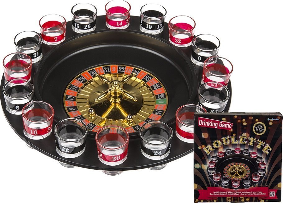 Out of the blue Gra Imprezowa - Alkoholowa Ruletka + KIELISZKI