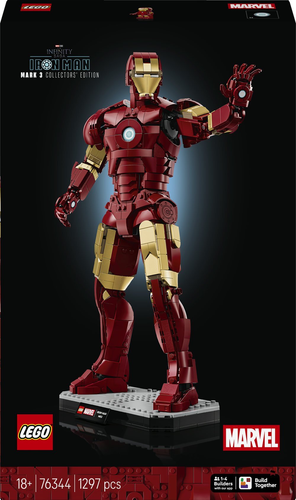 LEGO Marvel Iron Man Mark 3 — edycja kolekcjonerska (76344)