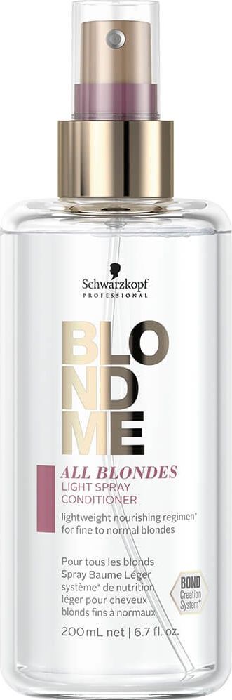 Schwarzkopf Schwarzkopf Professional Blond Me All Blondes Light Spray Conditioner Odżywka 200ml