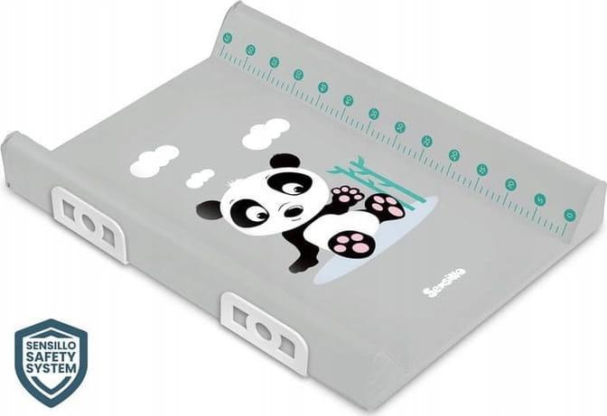 Sensillo PRZEWIJAK USZTYWNIANY SAFETY 70 CM AFRICA PANDA SZARY 13602/0734