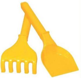 Bączek Łopatka + grabki do piasku