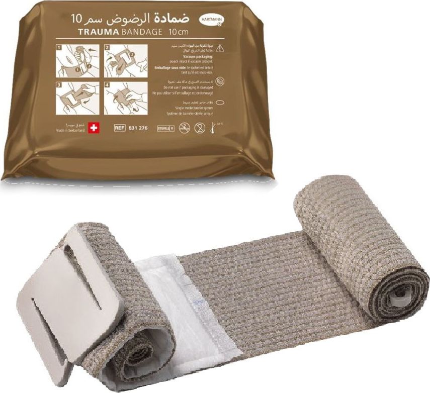 Hartmann Bandaż izraelski opatrunek indywidualny 10cm HARTMANN