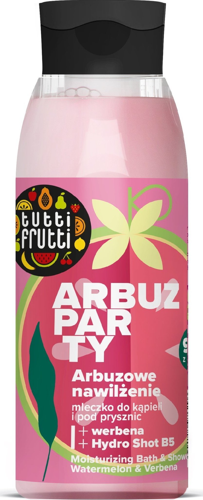 Farmona Farmona Tutti Frutti Arbuz Party Mleczko do kąpieli i pod prysznic Arbuzowe Nawilżenie 400ml