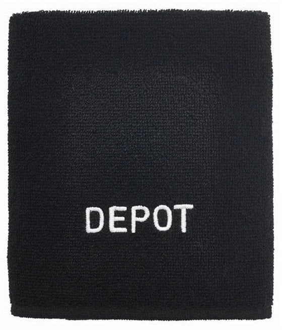 Depot, Accessories No. 714, Salon Textile Towel, Black For Women