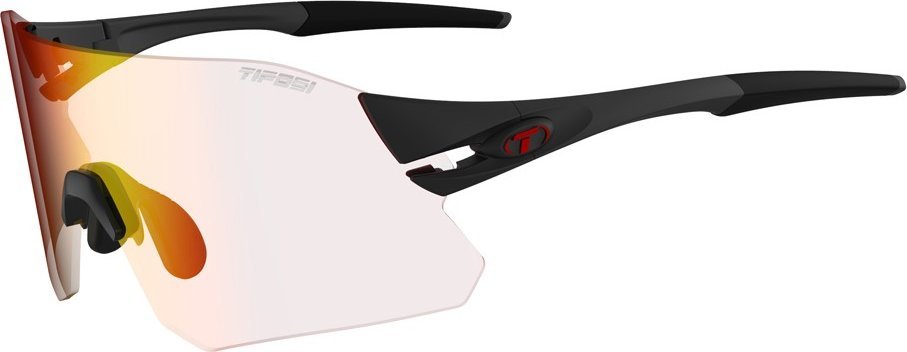 TIFOSI Okulary TIFOSI RAIL FOTOTEC matte black (1szkło Clarion Red FOTOCHROM 74%-14% transmisja światła) (NEW)