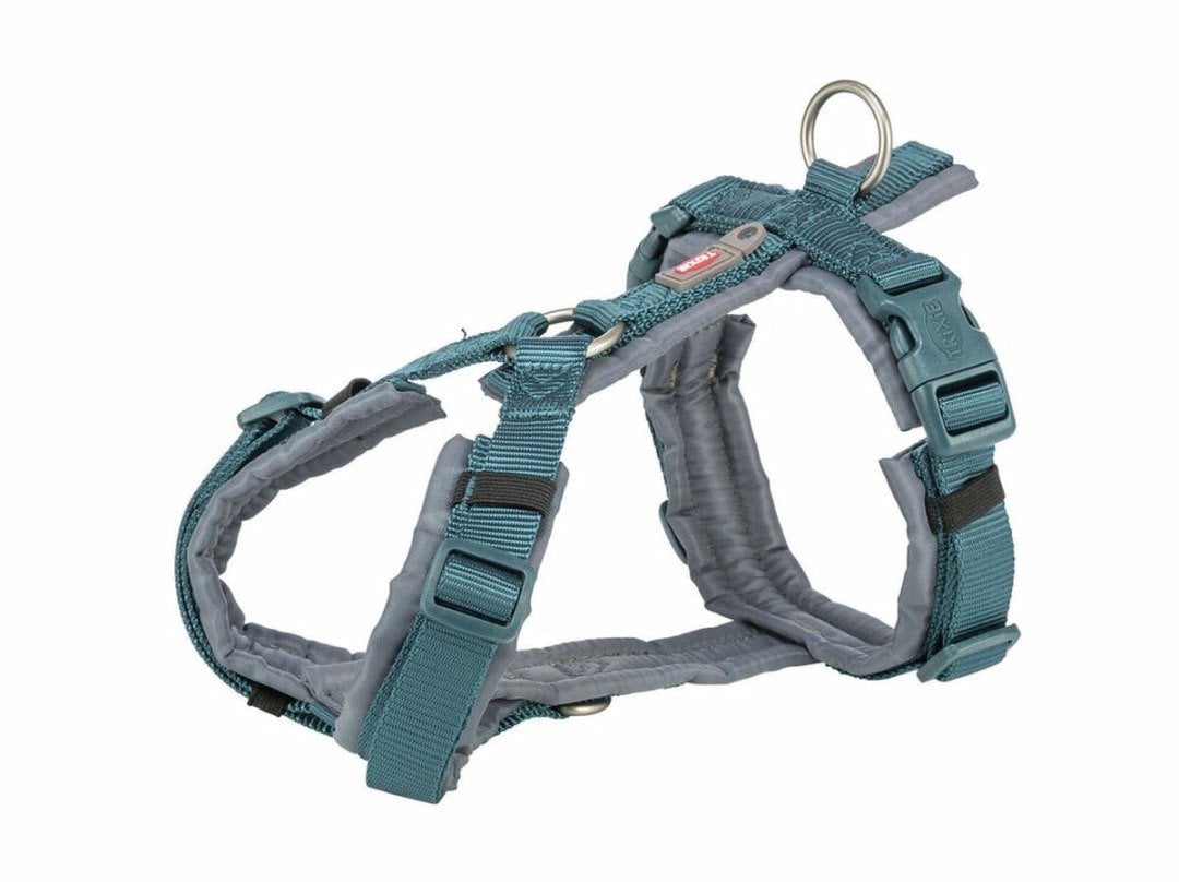 Uprząż dla zwierząt Trixie Trekking Niebieski Grafit L