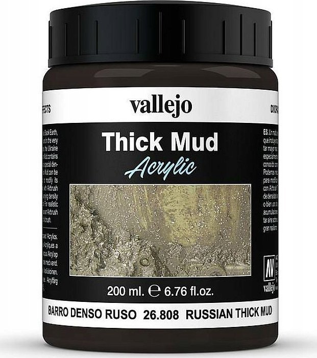 Vallejo Vallejo: 26.808 - Diorama FX - Thick Mud - Russian Mud (200 ml)