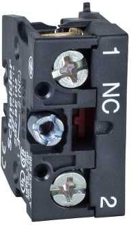 Schneider Electric Styk pomocniczy 1Z GÓRA-DÓŁ 2-położeniowy montaż czołowy (ZB2BE201)