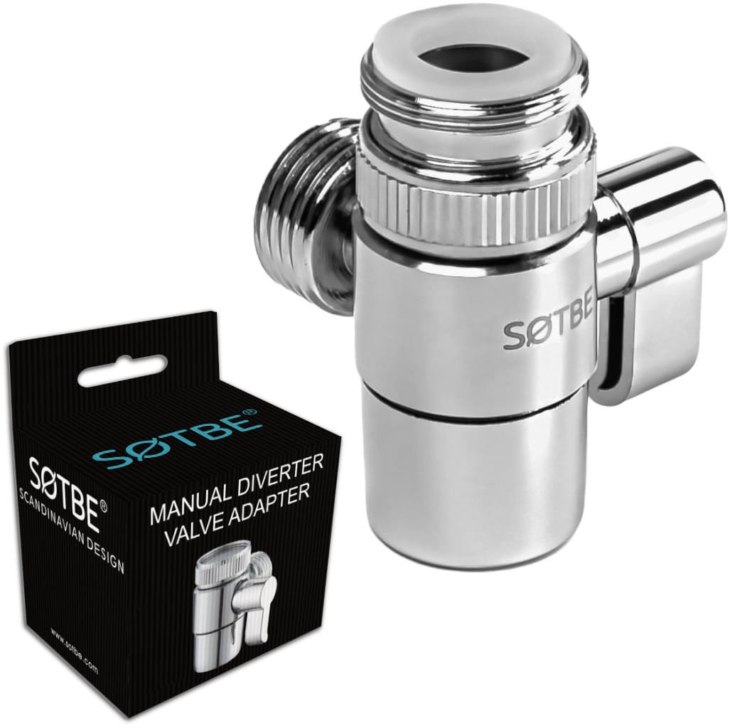 ALLEGRO SOTBE LARK ADAPTER ROZDZIELAJĄCY RĘCZNY ZAWÓR PRZEŁĄCZAJĄCY konektor do kranu i węża