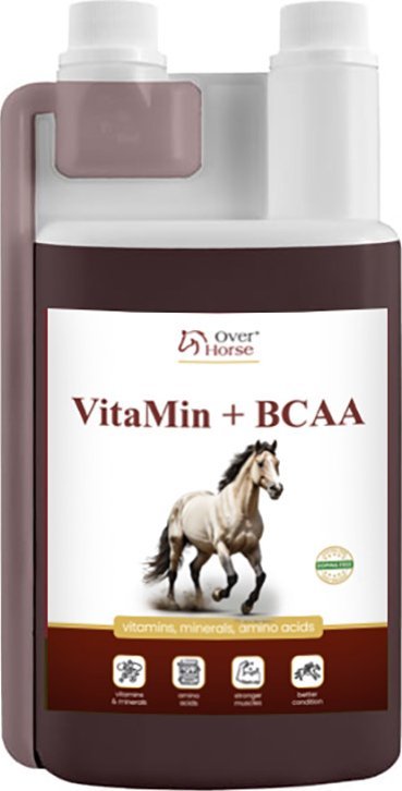 Over Horse Horse VitaMin + BCAA Mieszanka witaminowo - mineralna dla koni 1 l