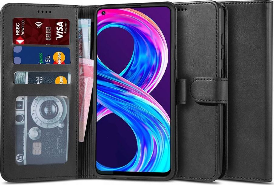 Tech-Protect TECH-PROTECT WALLET ”2” REALME 8/8 PRO BLACK