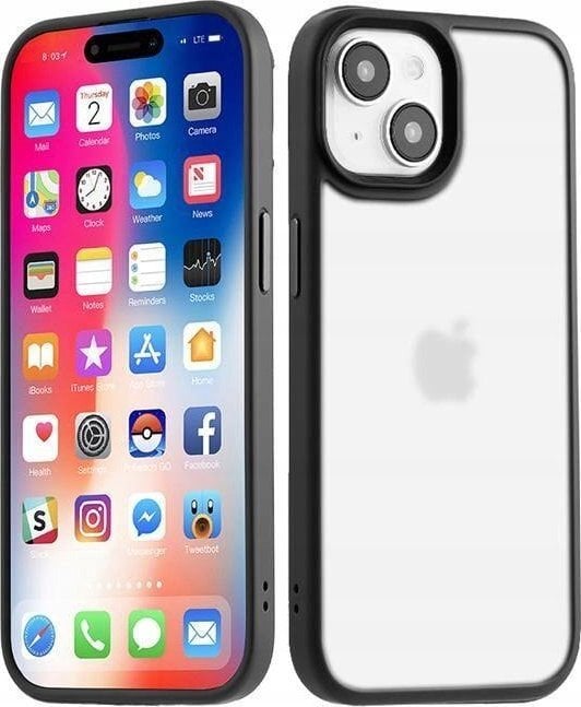 Maxximus MX RIBBED CAM IPHONE 13 PRO MAX BLACK / CZARNY