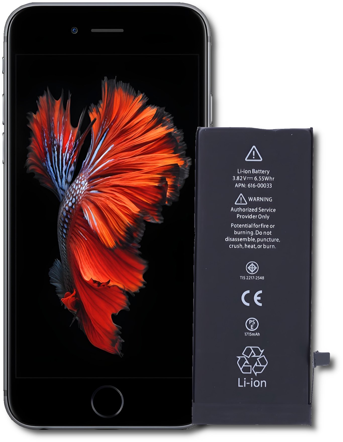 Bateria Mobilepart Bateria do iPhone 6s Nowy Akumlator 1715 mAh